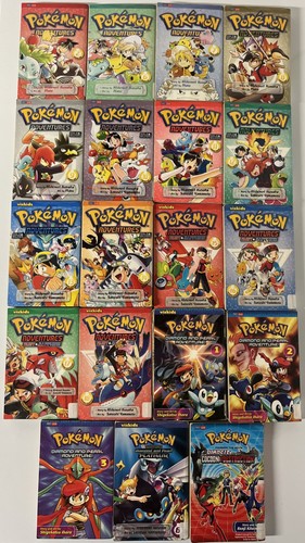 Pokémon adventures manga book - pokémon,